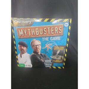 Discovery Channel Mythbusters Board Game Complete Buster Catapult Science